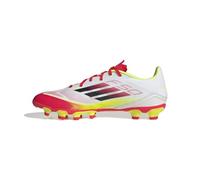 adidas F50 League Football Boots Multi Ground, Scarpe da Calcio Unisex-Adulto, Ftwr White/Core Black/Solar Yellow, 41 1/3 EU