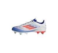 adidas F50 League Football Boots Soft Ground, Scarpe da Calcio Unisex-Adulto, Cloud White/Solar Red/Lucid Blue, 40 2/3 EU