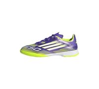 adidas F50 League Indoor Football Boots Kids, Scarpe da Calcio Unisex-Bambini, Purple Rush/Cloud White/Lucid Lemon, 31 1/2 EU