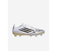Scarpe da calcio F50 Pro Firm Ground Cloud White / Core Black / Gold Metallic 44 2/3