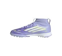 adidas F50 SPARKFUSION League W Mid Turf Football Boots Kids, Scarpe da Calcio Unisex-Bambini, Violet Tone/Lucid Lemon/Purple Rush, 35 1/2 EU