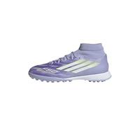 adidas F50 SPARKFUSION League W Mid Turf Football Boots, Scarpe da Calcio Donna, Violet Tone/Lucid Lemon/Purple Rush, 38 2/3 EU