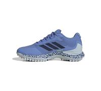 adidas Fabela X 2, Scarpe da Hockey Donna, Halo Blue/Dark Blue/Blue Fusion, 40 2/3 EU