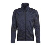 adidas Fast AOP Jacket, Giacca Donna, Blu (Tinley) / Nero, S