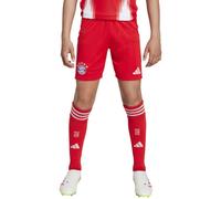 adidas FC Bayern 25/26 Home Jr - pantaloni calcio - ragazzo 9-10A Red junior Aeroready,Recycled Polyester