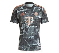 adidas FC Bayern München - Maglia da trasferta da uomo Stadio 2024/25, Nero , M