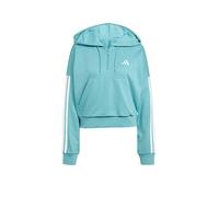 adidas sportswear - W 3S FT QZ HD Blu - Abbigliamento XL Blu