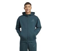 ADIDAS SPORTSWEAR Giacca di felpa sportiva 'Z.N.E.' smeraldo, Taglia XL
