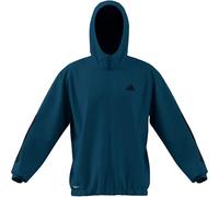 adidas Felpa con cappuccio da uomo Tech Essentials, trasparente, L