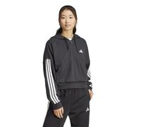 Adidas Felpa Con Cappuccio Essentials 3 Stripes French Terry