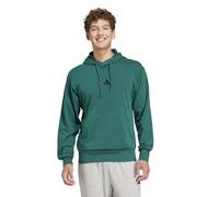 Felpa con cappuccio Essentials Feelcozy French Terry Collegiate Green / Black L