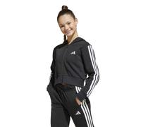 Adidas Felpa con cappuccio Essentials Full-Zip Junior Nera da Bambina 13-14 Anni Nero