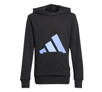 Adidas Felpa con cappuccio Essentials Jr da bambino black