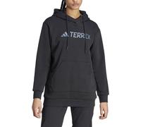 adidas Femme Terrex Multi Large Logo Hoodie, Black, XL