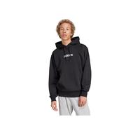 ADIDAS FELPA CON CAPPUCCIO UOMO INVERNO JN1759 M LIN FL HD BLACK/WHITE