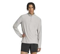 Maglia con zip a meta adidas adi365 iconic grigio uomo