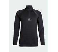 adidas Felpa con zip adidas Tech Apparel 1/4 medium Nero