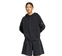 ADIDAS Felpa Palestra Con Cappuccio Soft Lux Nero Donna XS