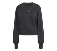 adidas Felpa da Donna Adult all SZN Francese Terry REGOLAR L Nero