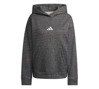 adidas Felpa da Donna con Cappuccio Ampia in Tessuto Felpato Glitter all SZN Holiday (IT, Testo, S, Regular, Regular, Grigio Glitter)