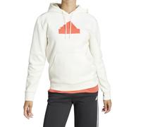 Adidas Felpa da Donna con Cappuccio Future Icons Badge Of Sport Bianca Taglia XS Codice IS3639 Bianco