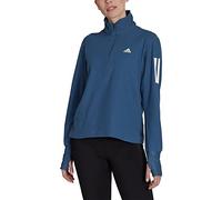 adidas Felpa da Donna Own The Run Running con Zip 1/2, Wonste, S