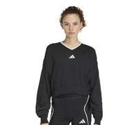 adidas Felpa da donna W STA SEAS CRE (manica lunga) (confezione da 1), Nero, M