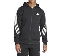adidas Felpa da Uomo con Cappuccio e Zip Future Icons 3-Stripes Nera Taglia L Codice IR9159