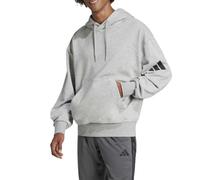 Adidas Felpa con cappuccio Essentials Loose-Fit 3 Bar Logo French Terry | Adidas M