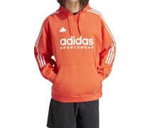Adidas Felpa da Uomo con Cappuccio House Of Tiro Sportswear Arancione Taglia L Codice IV8123 Arancione