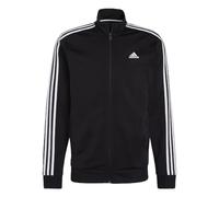 Adidas Felpa da Uomo Standard Essentials Warm-Up con 3 Strisce, Nero/Bianco, 3XL, Nero/Bianco, 3XL Plus