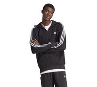 Adidas Felpa Essential French Terry Full Zip Black da Uomo XL Nero