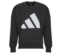 adidas Felpa Essentials Big Logo Fleece Sweatshirt in Nero EU M
