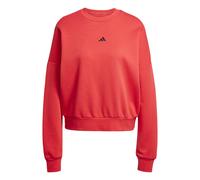 Adidas Felpa Essentials Small Logo Feelcozy W Da Donna Red