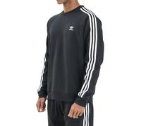 ADIDAS Originals Felpa Girocollo Tristripe Logo Nero Uomo XL