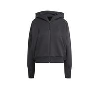 ADIDAS Felpa Palestra Full Zip Con Cappuccio Nero Donna M