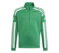 Adidas - Felpa Ragazzi 1/2 Zip Squadra 21, Verde Verde