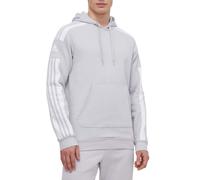 Felpa con cappuccio adidas Squadra 21 grigio bianco - S