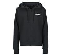 adidas Felpe con cappuccio Essentials Linear Full-Zip French Terry Hoodie in Nero EU XS