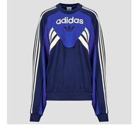 adidas Felpe GARMENT WASHED GRAPHIC CREW Sweatshirt in Blu EU M
