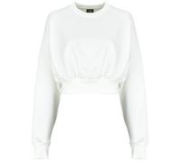 adidas Felpe Soft Lux Loose Sweatshirt in Bianco EU L