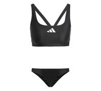 Adidas 3 Stripes V Back Bikini Nero 32 Donna