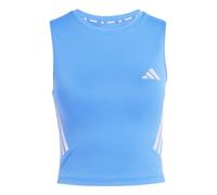 adidas Femme ADI365 Running Climacool Iconic Crop Tank, Ray Blue, XS