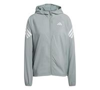 adidas Femme ADI365 Running Iconic Hooded Jacket, Wonder Sage, L