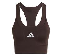 adidas Femme adi365 Running Pocket Medium Support Bra, Aurora Coffee, S