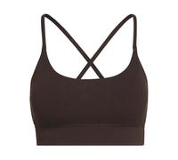 adidas Femme all Me Rib Light Support Bra, Aurora Coffee, M