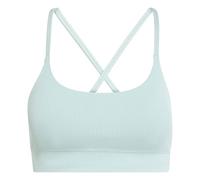 Reggiseno adidas All Me Light Support Rib Long Line Bra Wonder Sage S