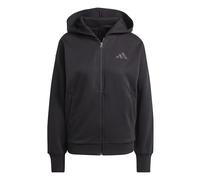 adidas Femme all SZN Fleece Full-Zip Hoodie, Black, XXS