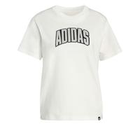 adidas Femme Collegiate Graphic T-Shirt, off White, XS