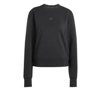 adidas Femme D4T Workout Warm Up Crew Neck, Black, XL